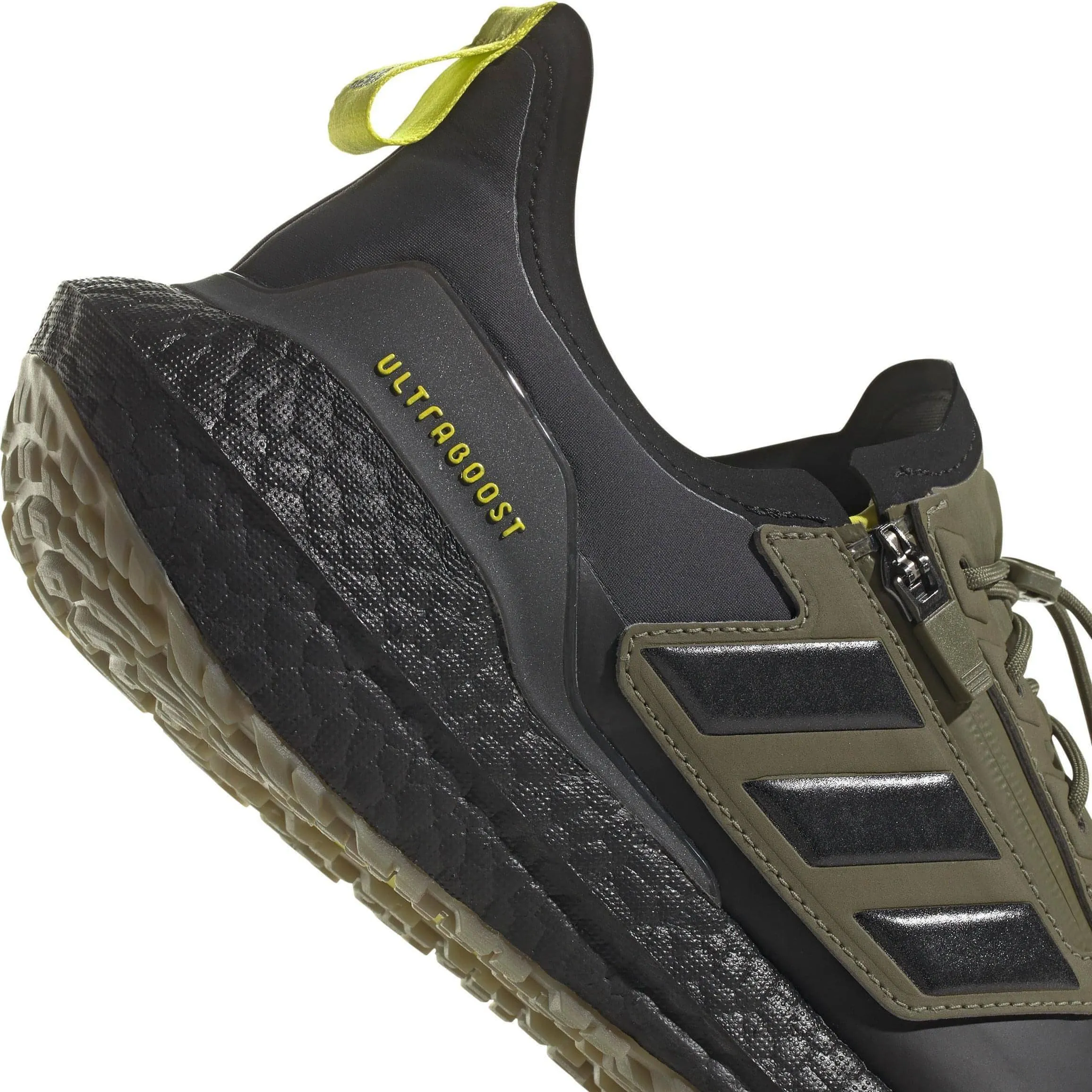 adidas Ultra Boost 21 GORE-TEX Mens Running Shoes - Green