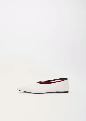 Ballerina Shoe — White