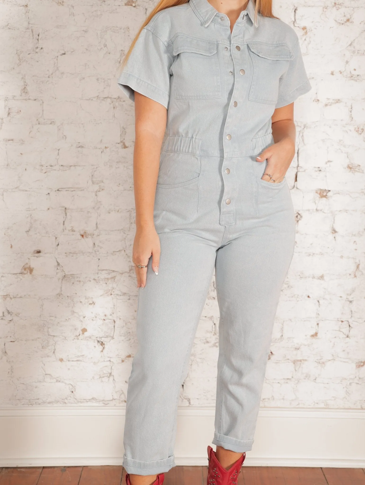 Bernadette Denim Jumpsuit