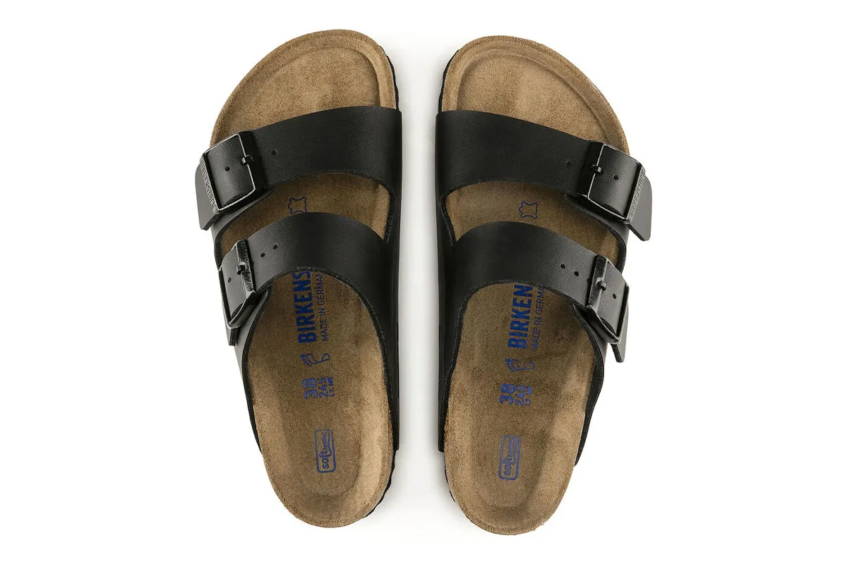 Birkenstock Arizona N Soft Footbed Black Birko-Flor Unisex