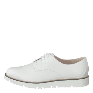 Bita Derby Laced Up Shoe 800 - White