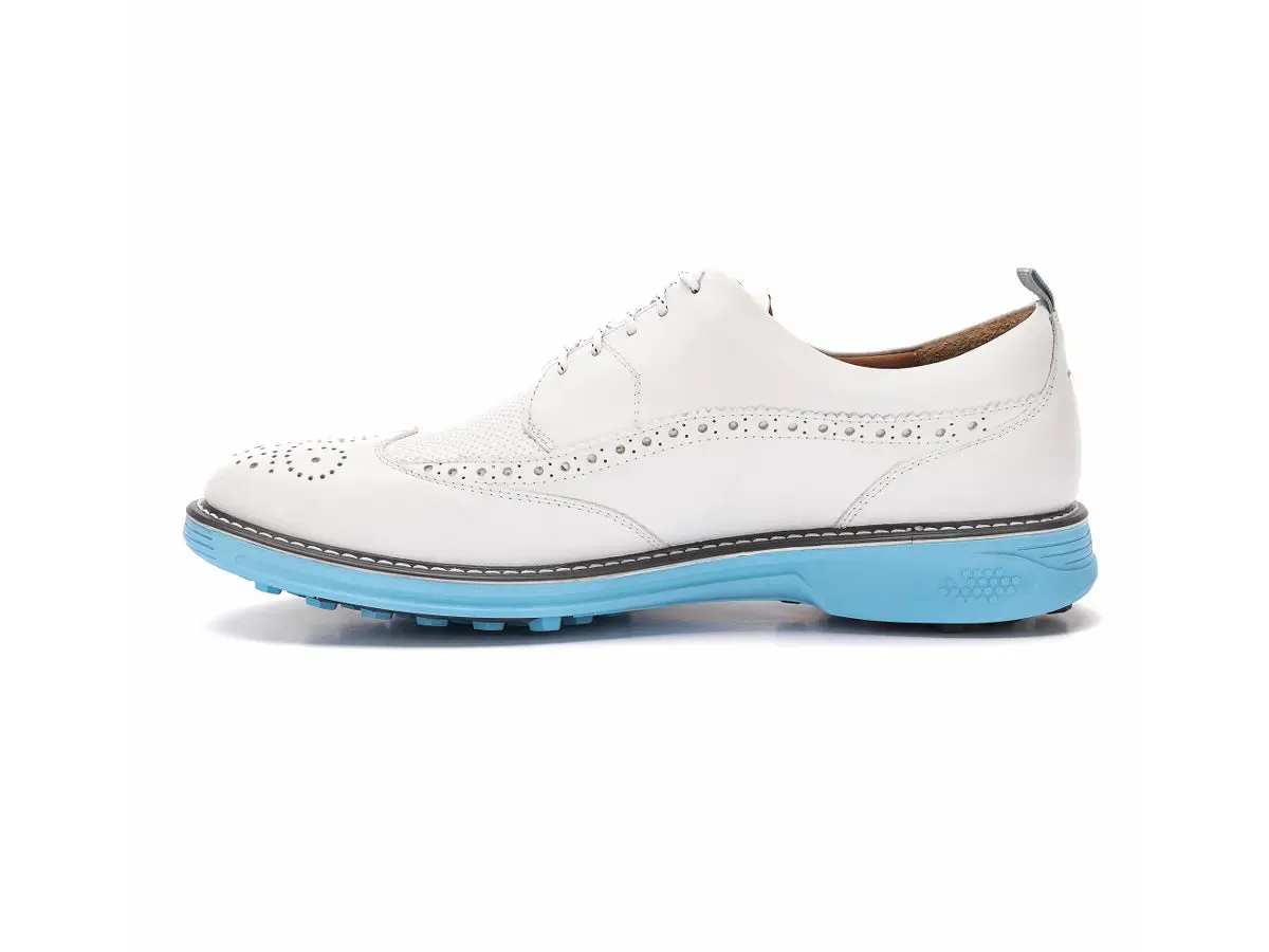 Boxto Golf Men's Legacy Love Spikeless Golf Shoes - White