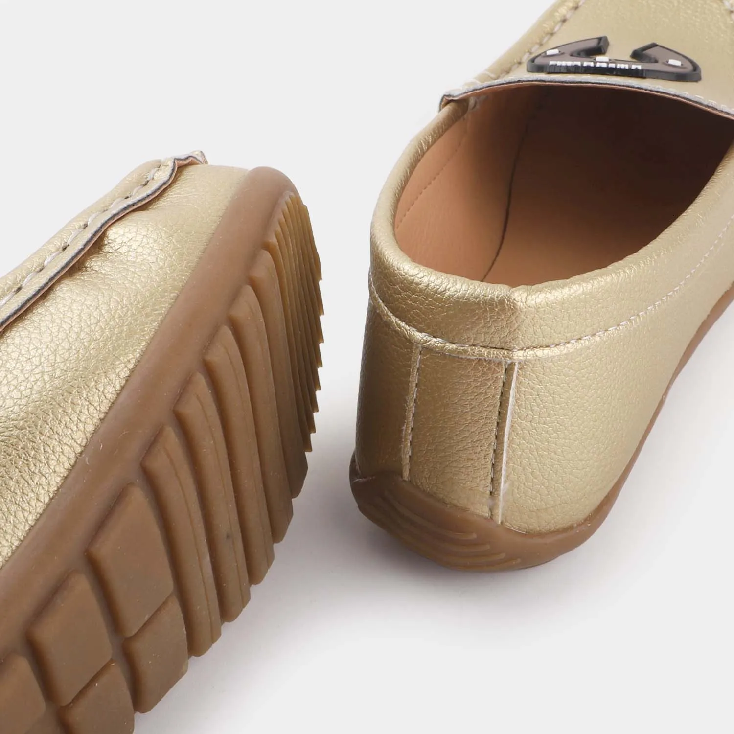 Boys Loafers R-208-BEIGE