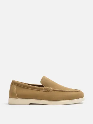 Casual leather loafers