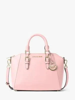 Ciara Medium Saffiano Leather Satchel