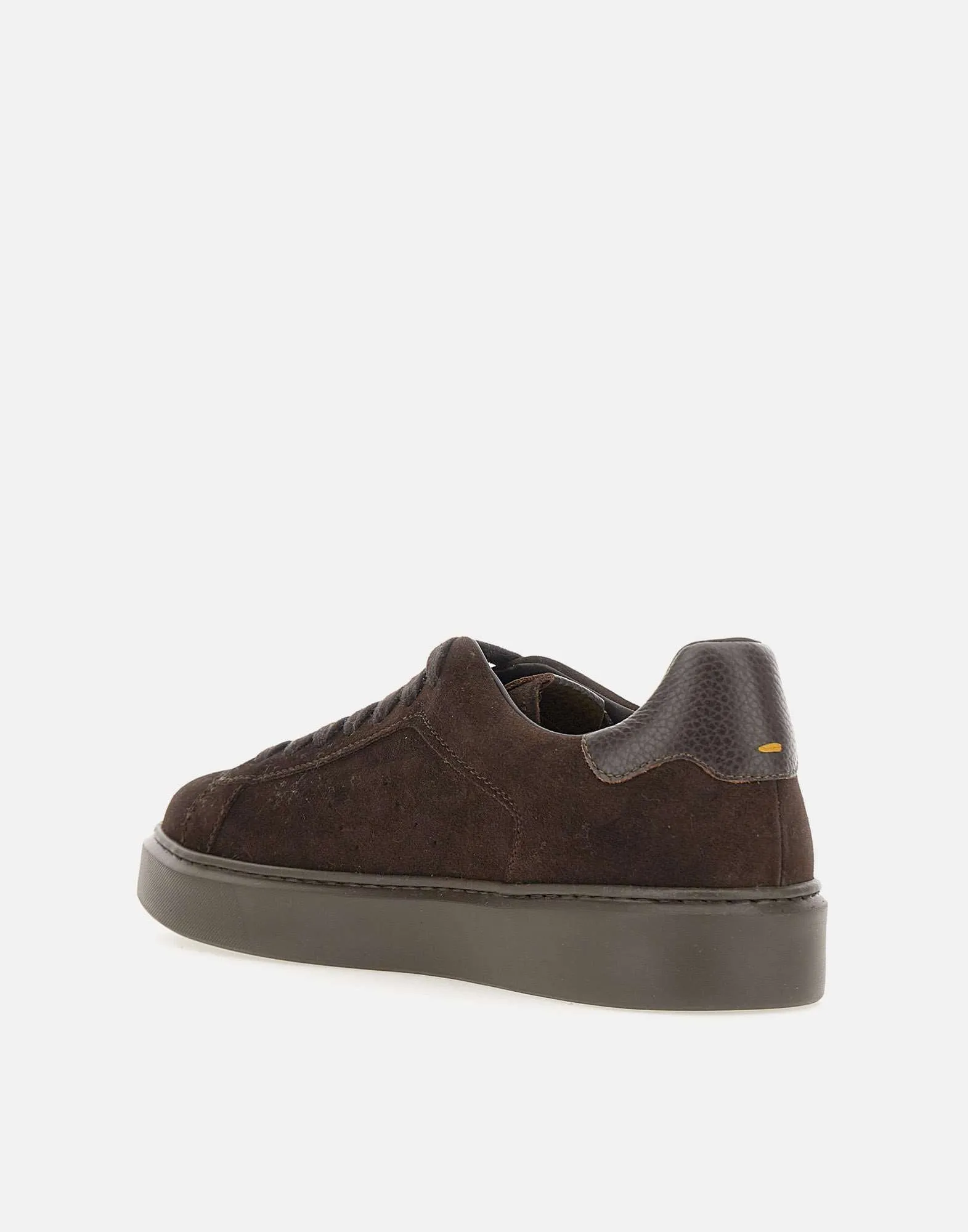 Clay Dark Brown Suede Sneakers