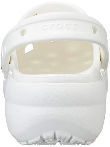 Crocs Women White Classic Clog 206750-100-W7