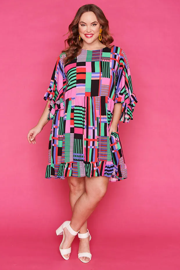 Diona Liquorice Dress