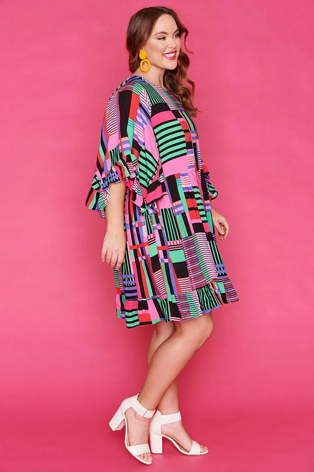 Diona Liquorice Dress