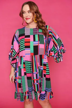 Diona Liquorice Dress