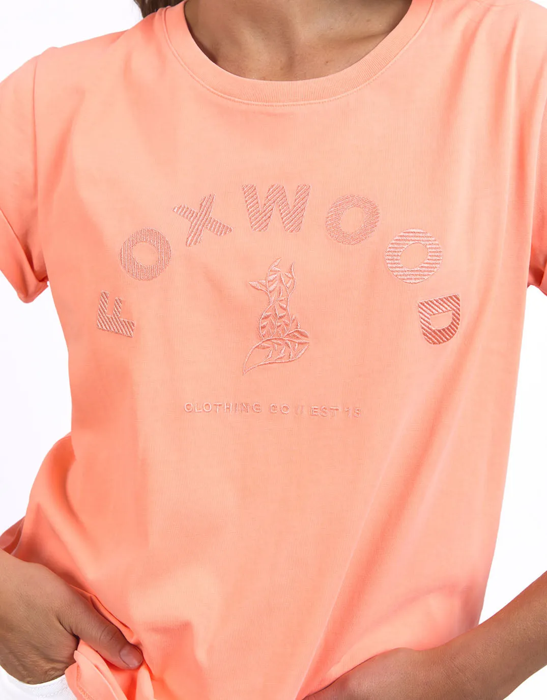 Effortless Tee - Neon Peach