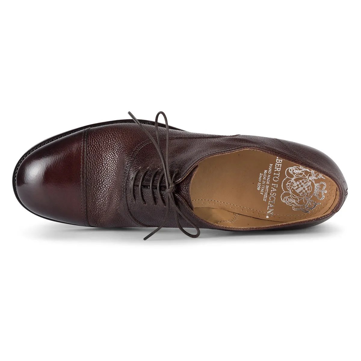 ETHAN 83017<br> Textured calf oxford shoes