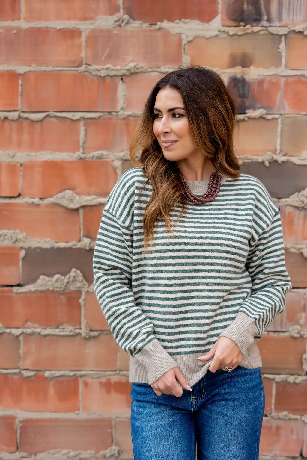 Everyday Striped Sweater