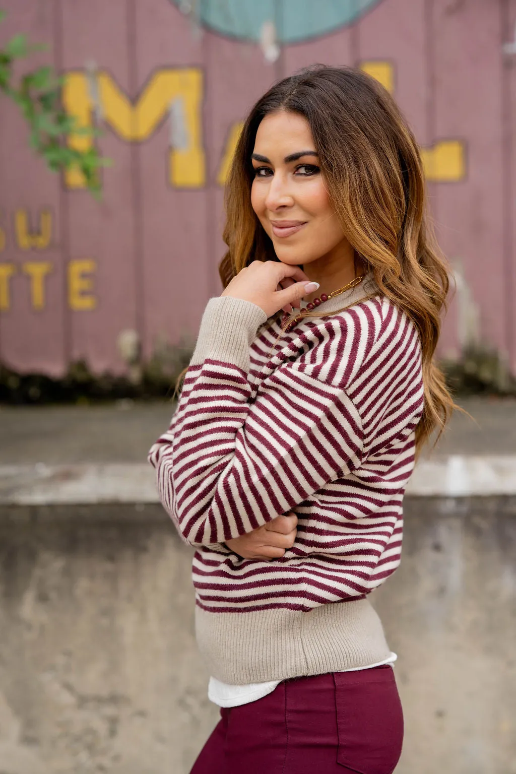 Everyday Striped Sweater