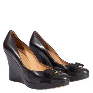 Ferragamo Vara Bow Wedge