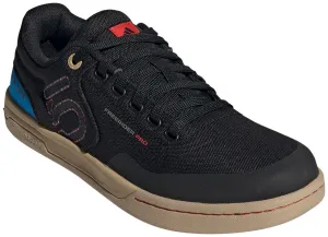 Five Ten Five Ten Freerider Pro Canvas Flat Shoe - Men's, Core Black/Carbon/Pulse Lime