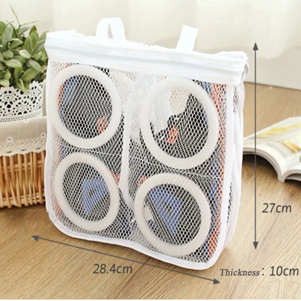 Hanging Dry Mesh Laundry Shoes Bag