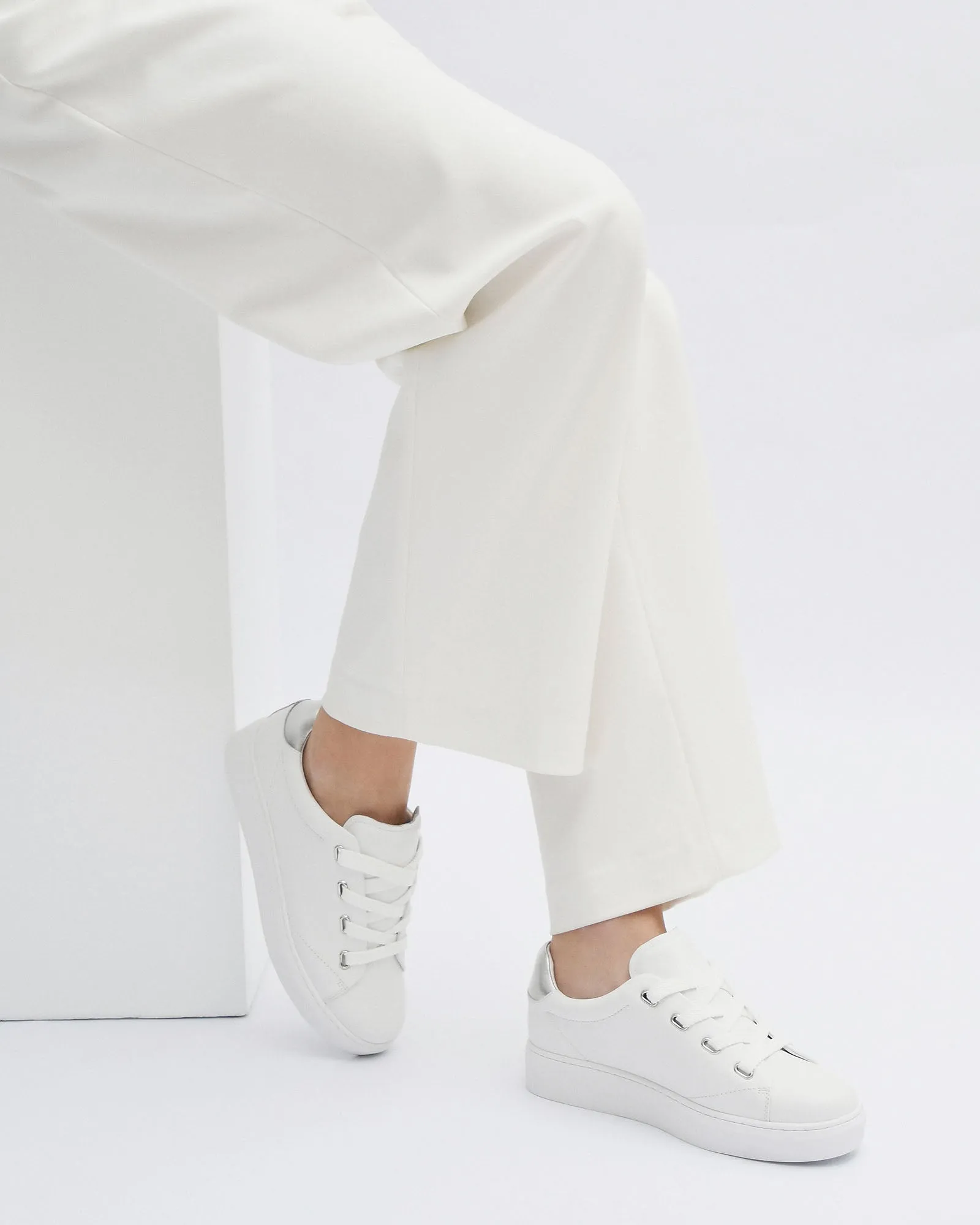 HORIZON SNEAKERS WHITE LEATHER