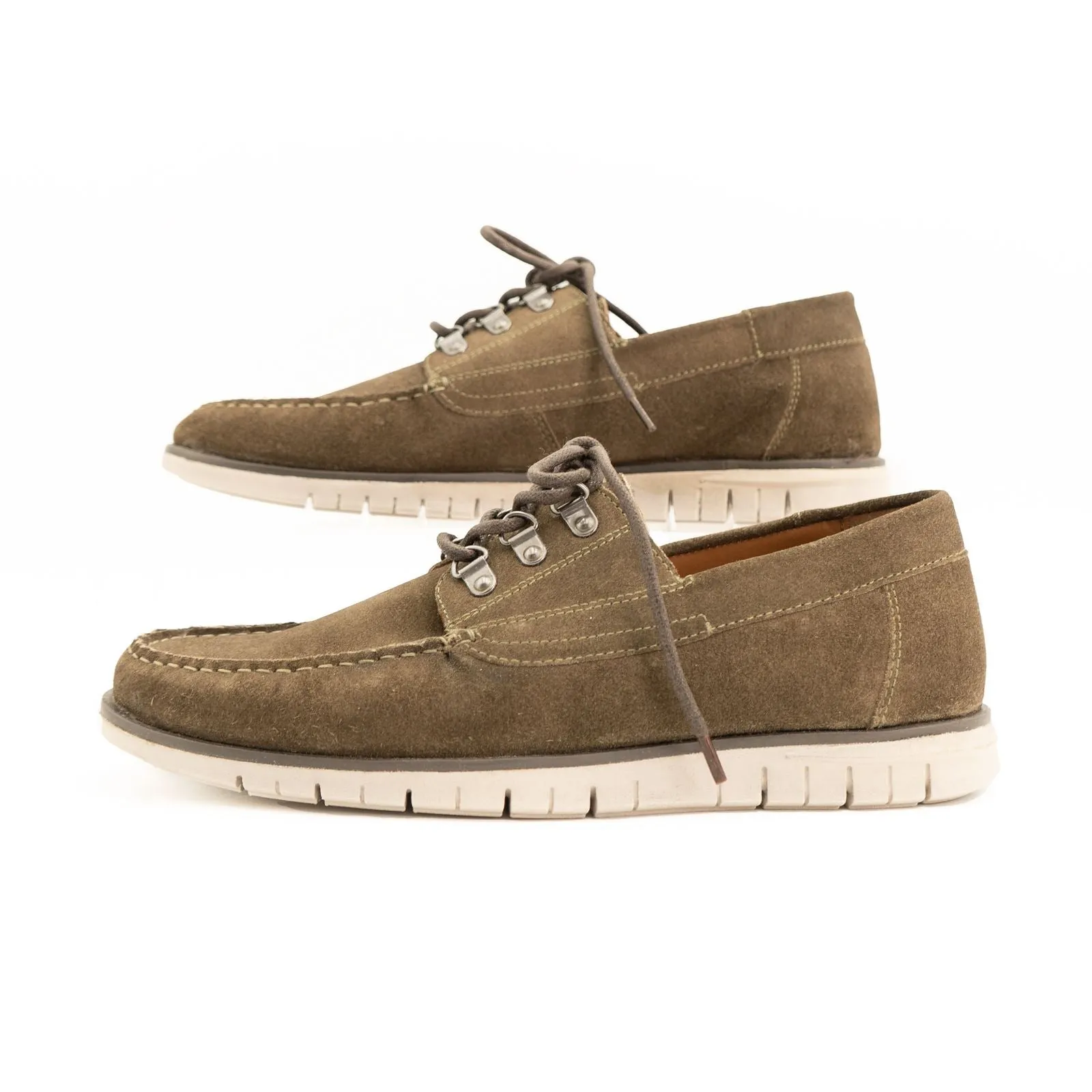 Joules Mens Suede Brown Wedge Hiker Boat Shoes