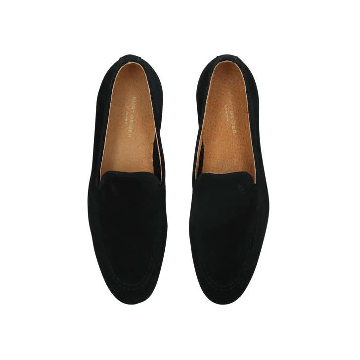 Kurt Geiger London Black Palermo Mens Loafers