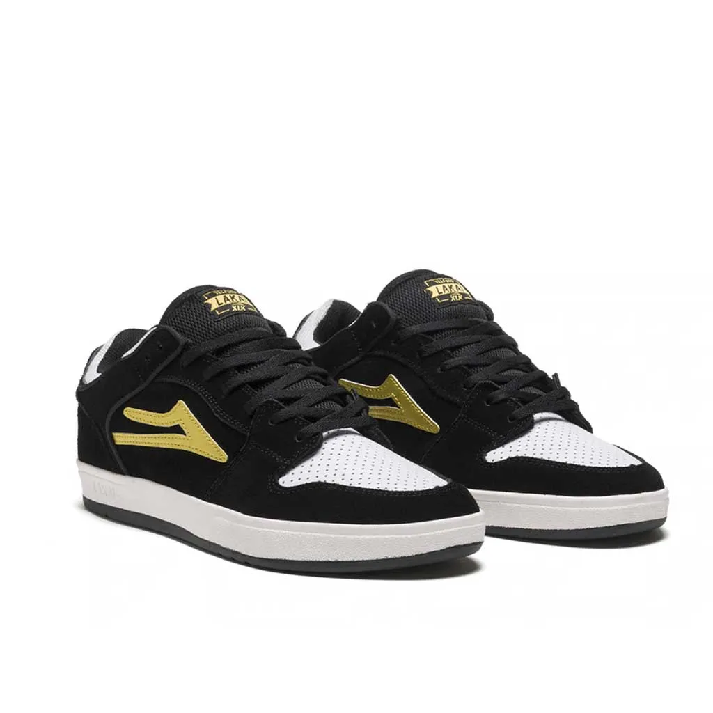 Lakai Telford Low - Black/Gold Suede