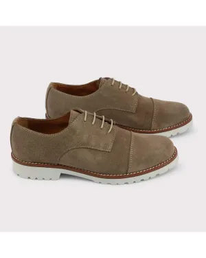 Made in Italia Suede Oxford Casual Shoes for Men