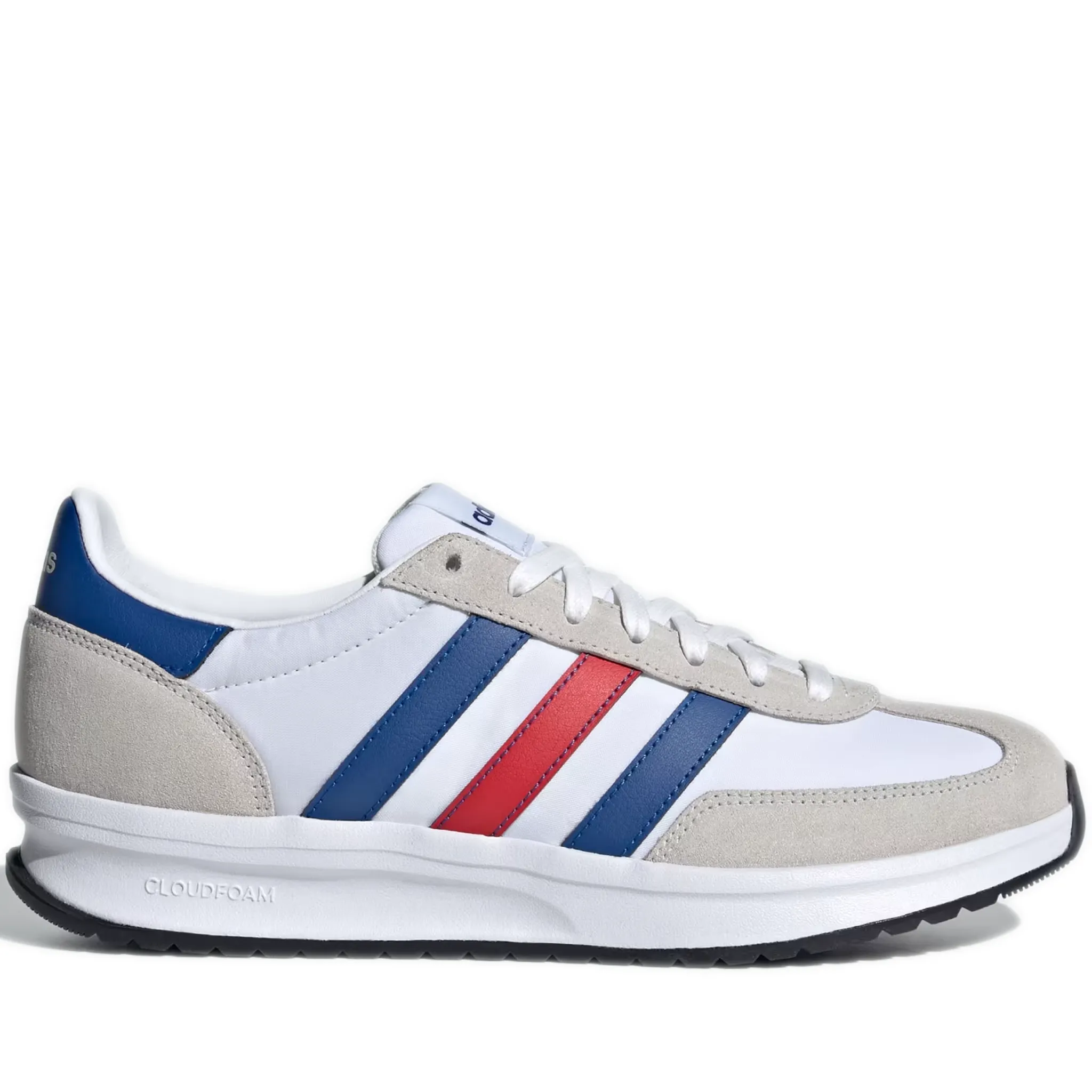 Men's Adidas Run 72 Shoes - Cloud White / Royal Blue / Grey One