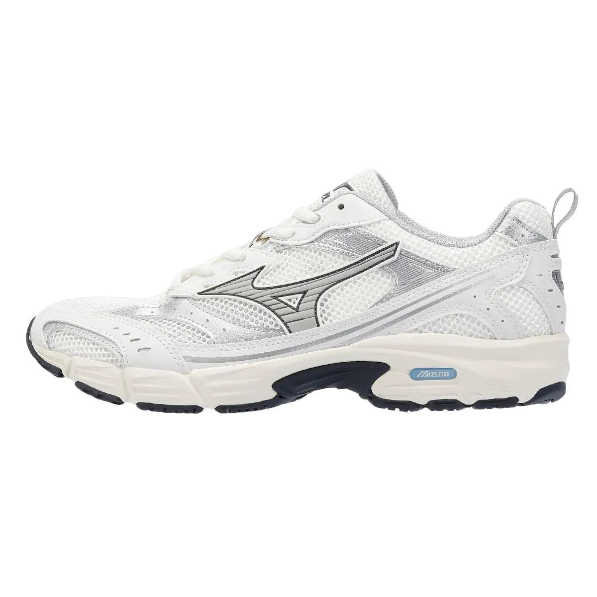 Mizuno MXR Sport White/Silver Trainers