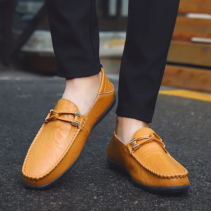 NAPOLI GENUINE COWHIDE LOAFERS