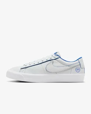 Nike SB Blazer Low Pro GT Premium - SUMMIT WHITE/GAME ROYAL