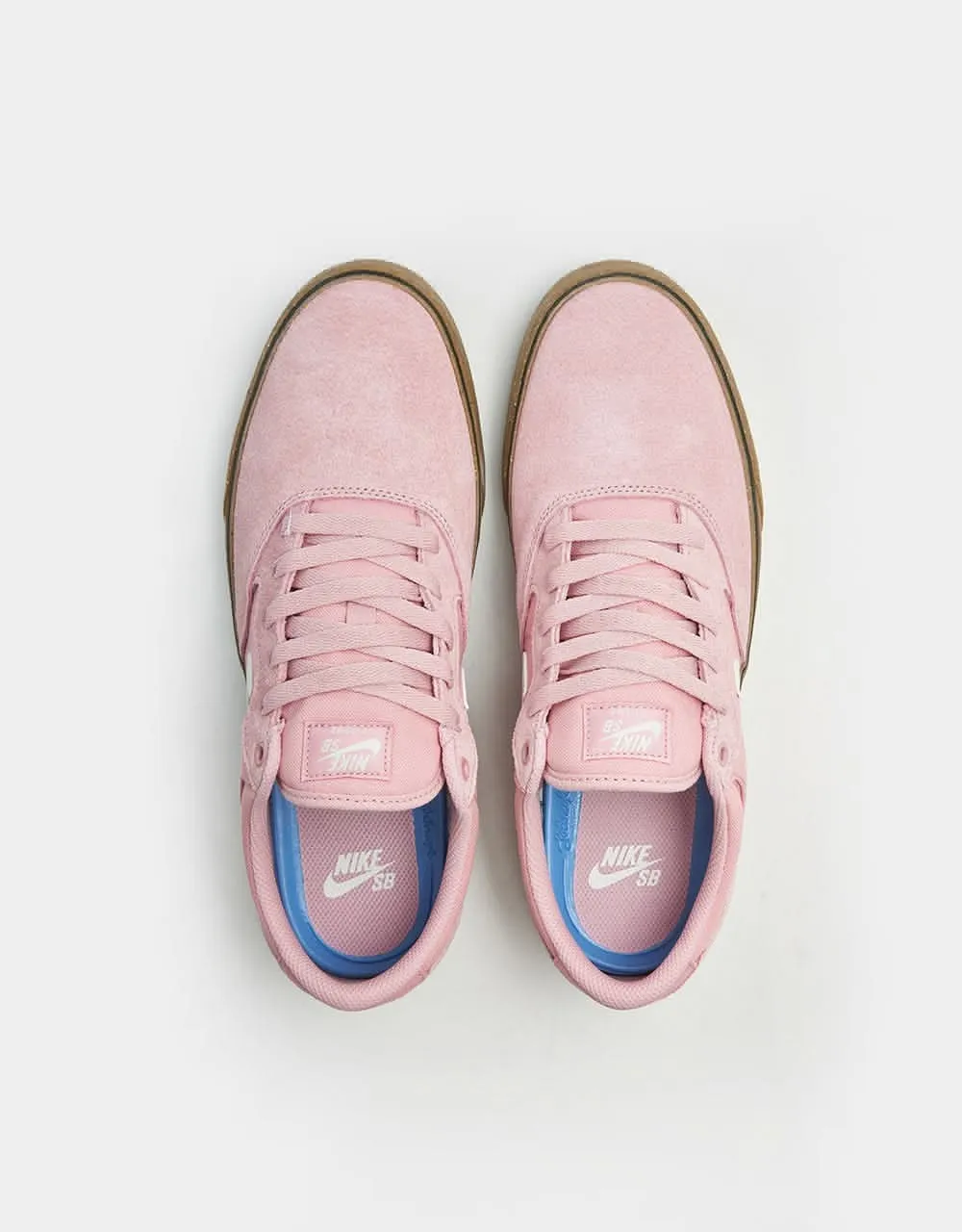 Nike SB Chron 2 Skate Shoes - Pink Glaze/Sail-Pink Glaze-Gum Lt Brown-Black