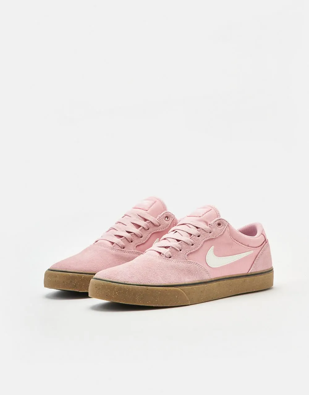 Nike SB Chron 2 Skate Shoes - Pink Glaze/Sail-Pink Glaze-Gum Lt Brown-Black