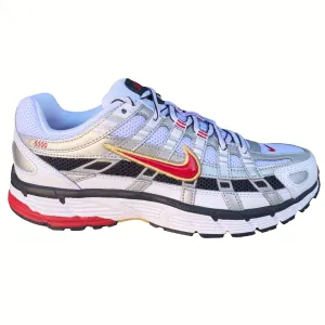 Nike women's sneakers shoe P-6000 BV1021-101 white-red