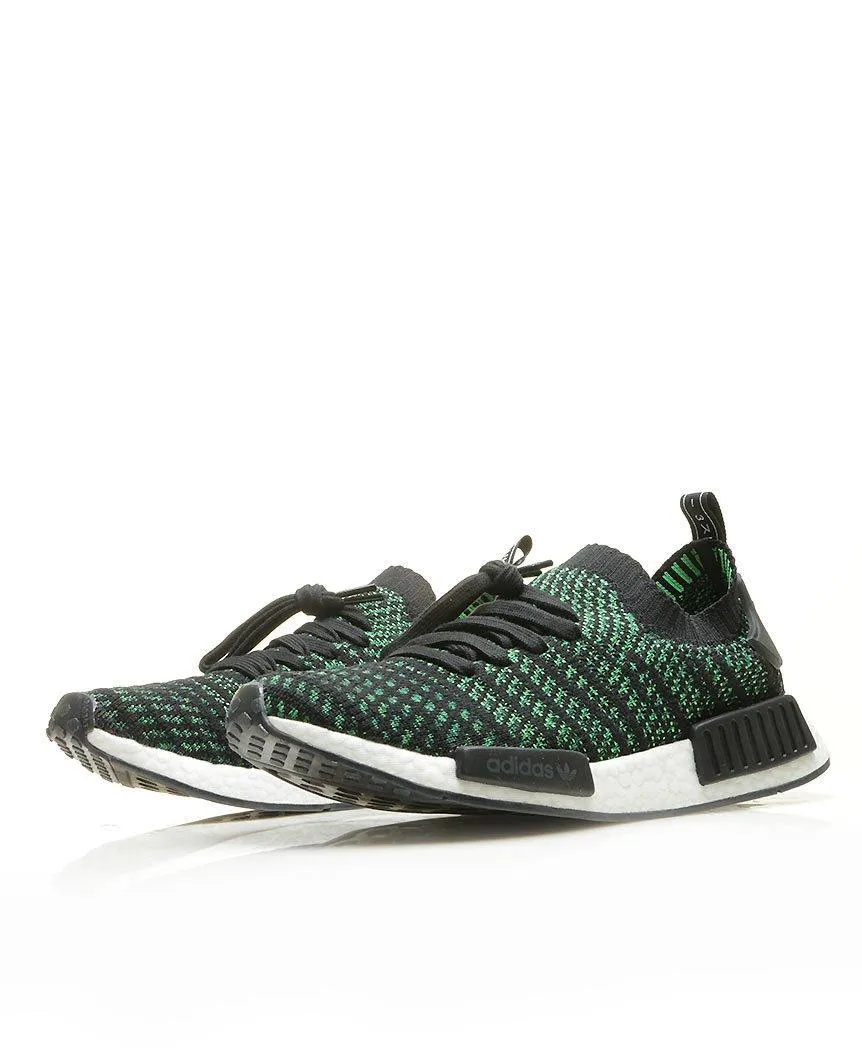 NMD_R1 STLT Primeknit Core Black / Noble Green / Bold Green