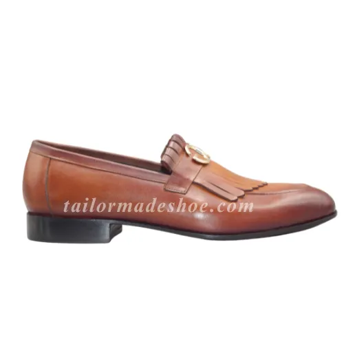 Premium Quality Brown Leather Loafers a fusion of Timeless charm and contemporary Style wedding shoes, Fashion shoes, Stylish Moccasin shoes