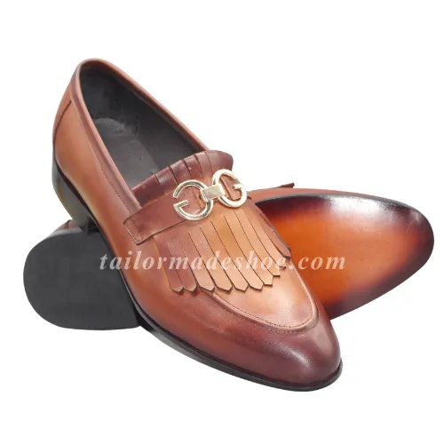 Premium Quality Brown Leather Loafers a fusion of Timeless charm and contemporary Style wedding shoes, Fashion shoes, Stylish Moccasin shoes