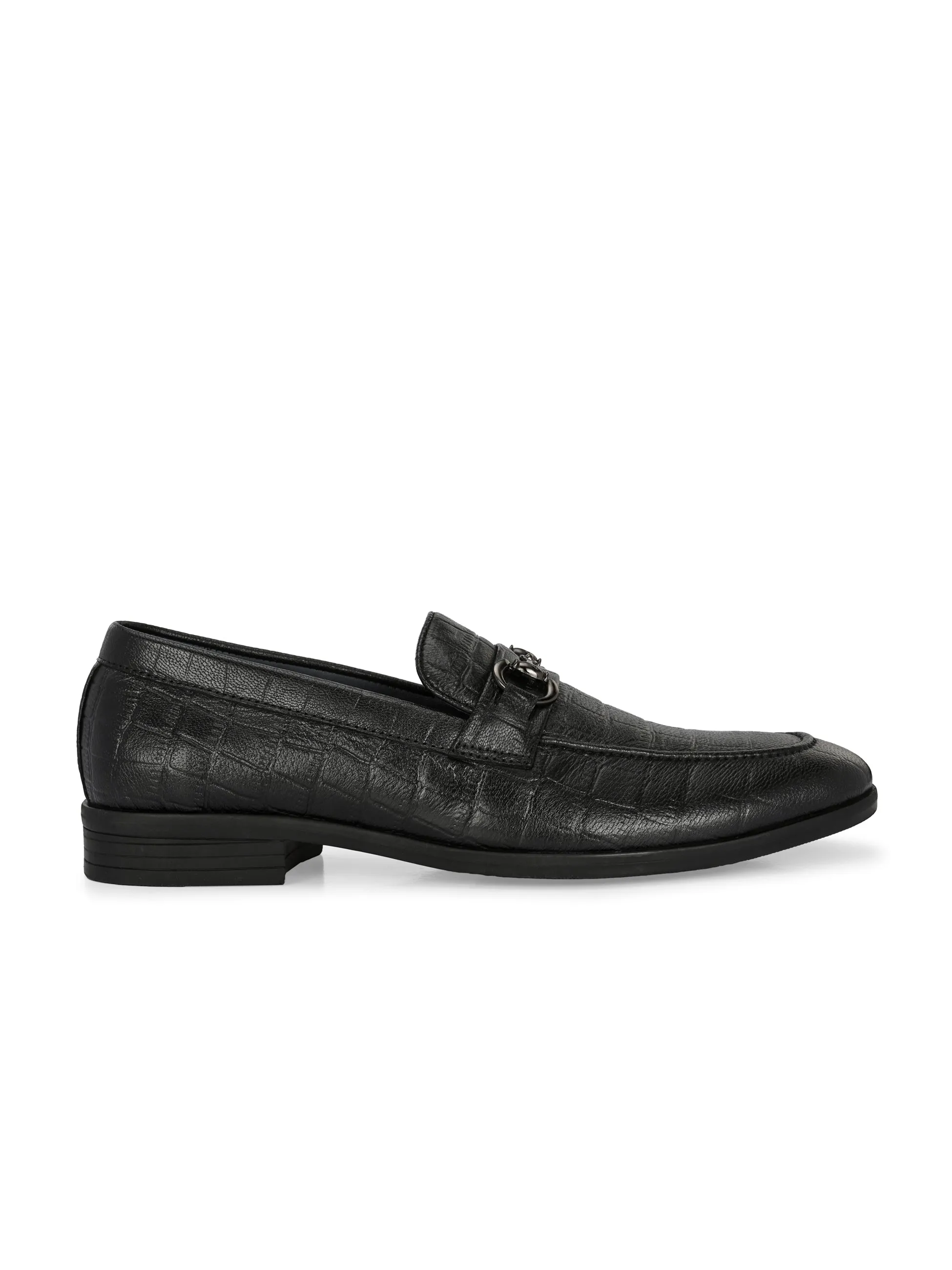 Prive Black Formal Slip-ons