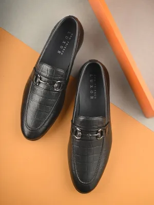 Prive Black Formal Slip-ons