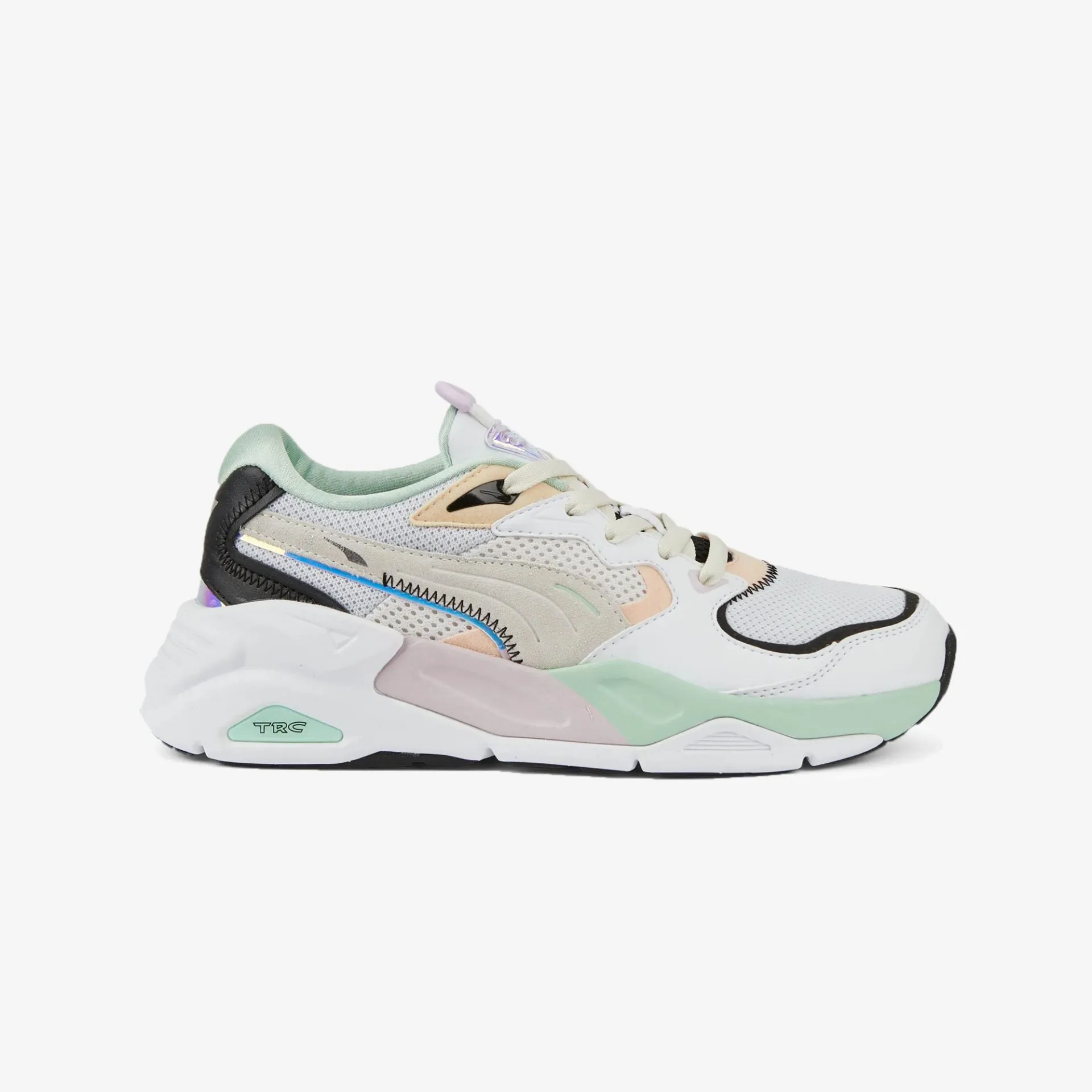 Puma | WMN'S TRC MIRA DIMENSIONS  { WHITE-NIMBUS CLOUD