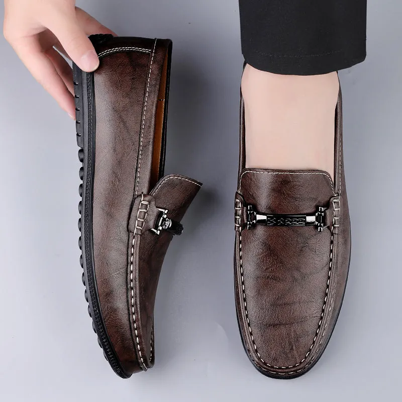 RAFAEL COWHIDE LOAFERS