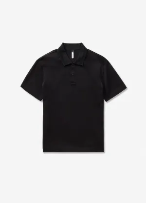 Relaxed Fit Polo Black