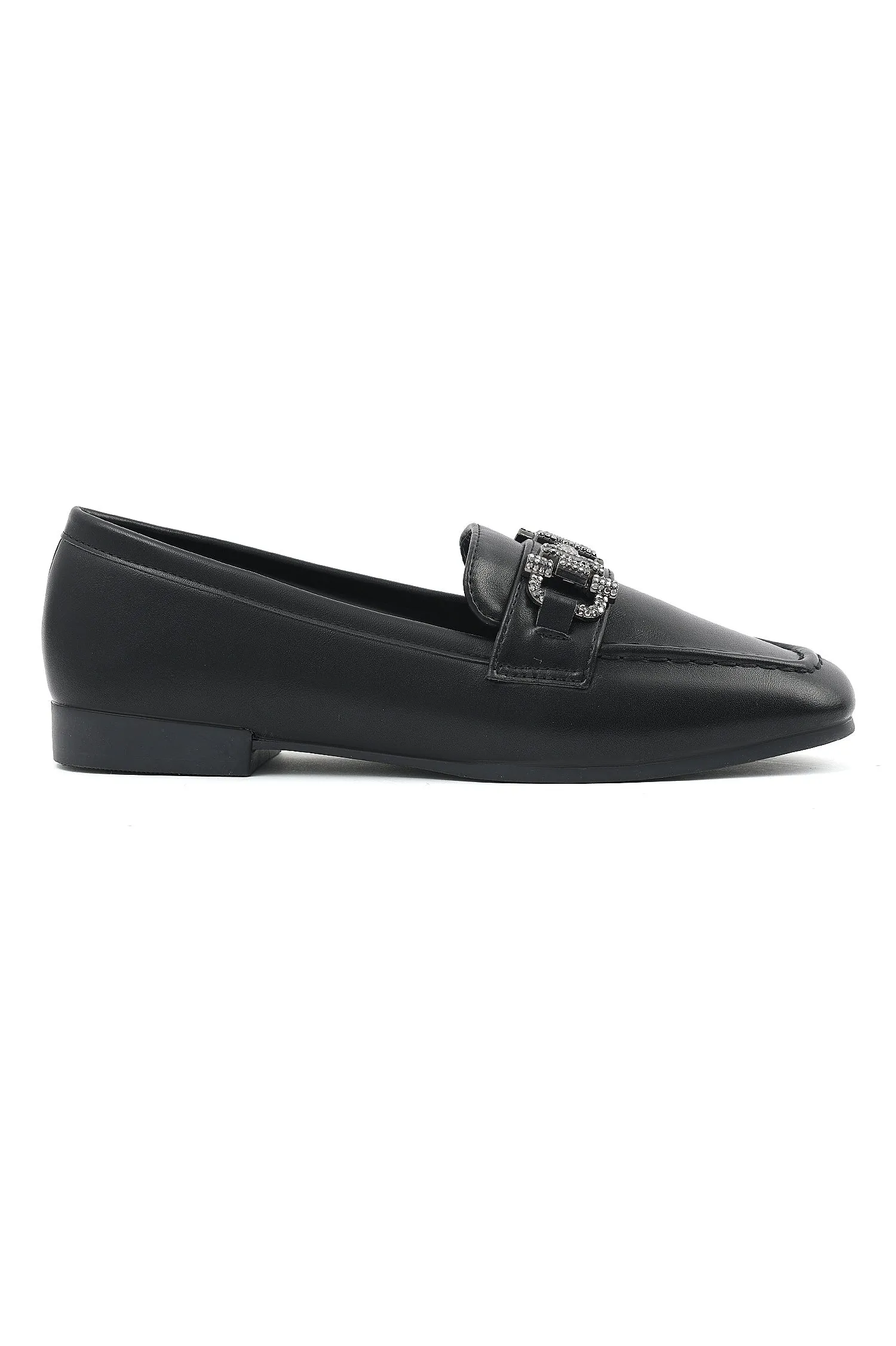 SPARKLE BIT LOAFERS-BLACK