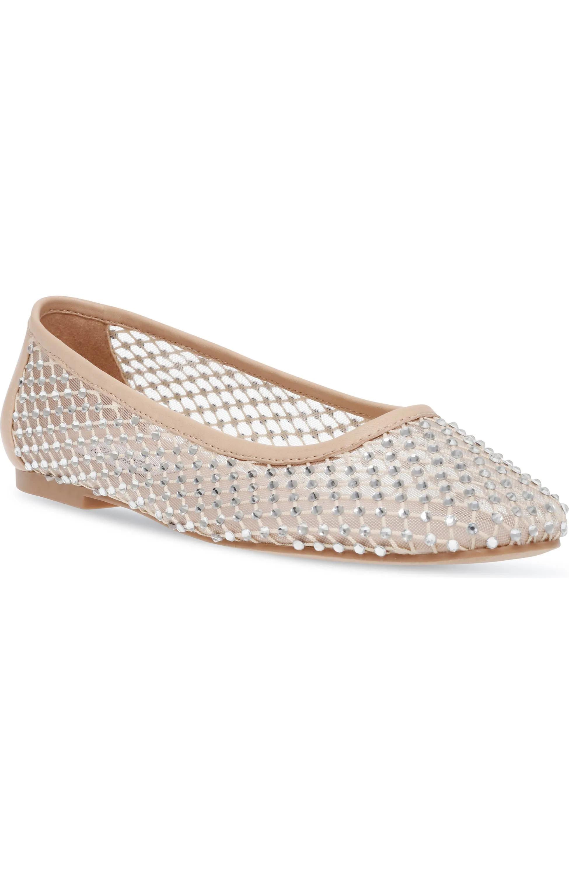 Steve Madden Auden Flats in Cream