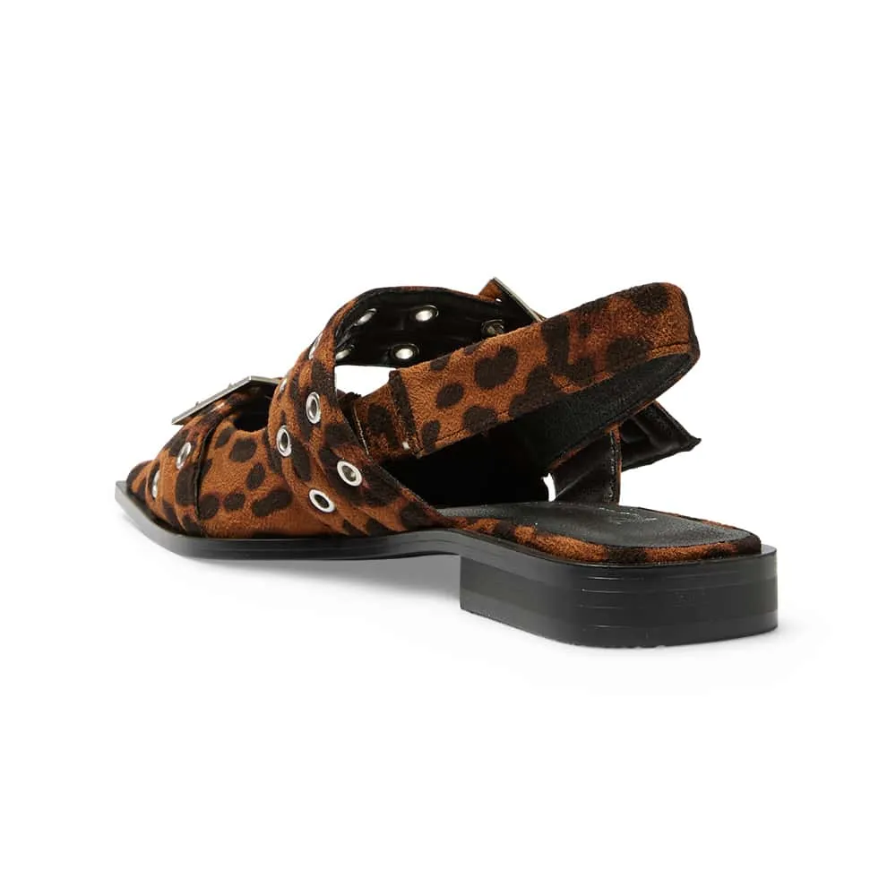 Suzie Flat in Leopard