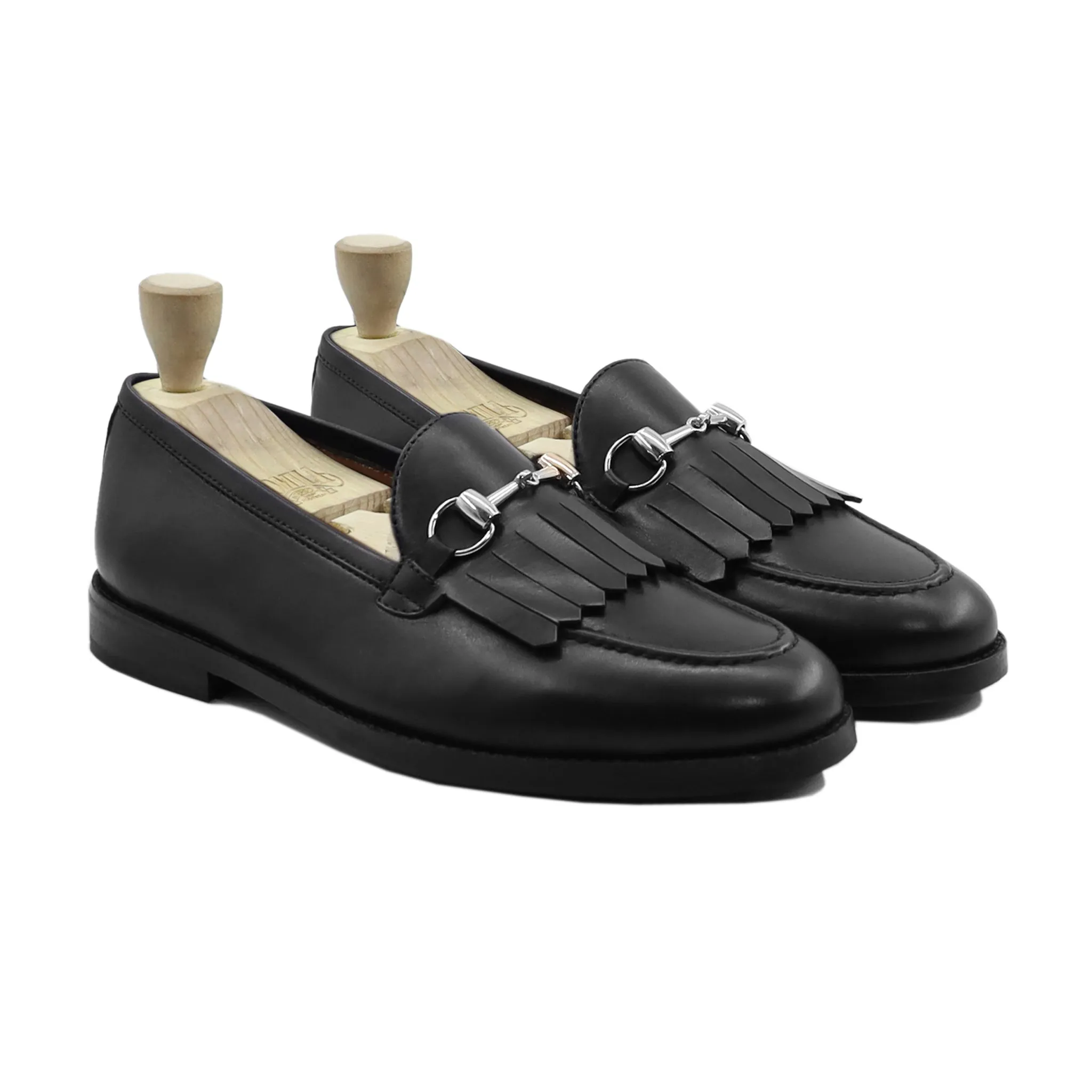 Thisted - Men's Black Calf Leather Loafer