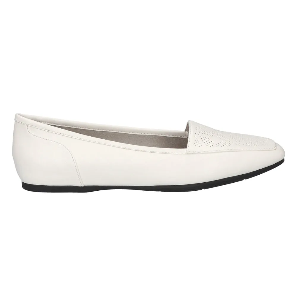 Thrill Perforated Slip On Flats