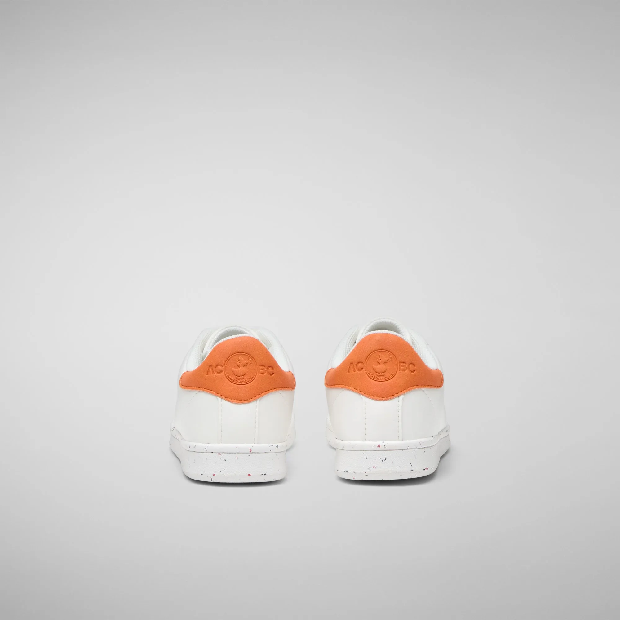 Unisex Iyo Sneakers in Fluo Orange