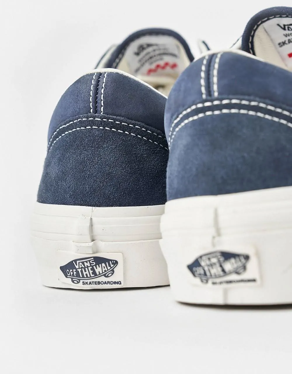 Vans Skate Old Skool Shoes - Wrapped Deep Navy/Vintage White