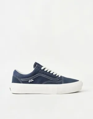 Vans Skate Old Skool Shoes - Wrapped Deep Navy/Vintage White