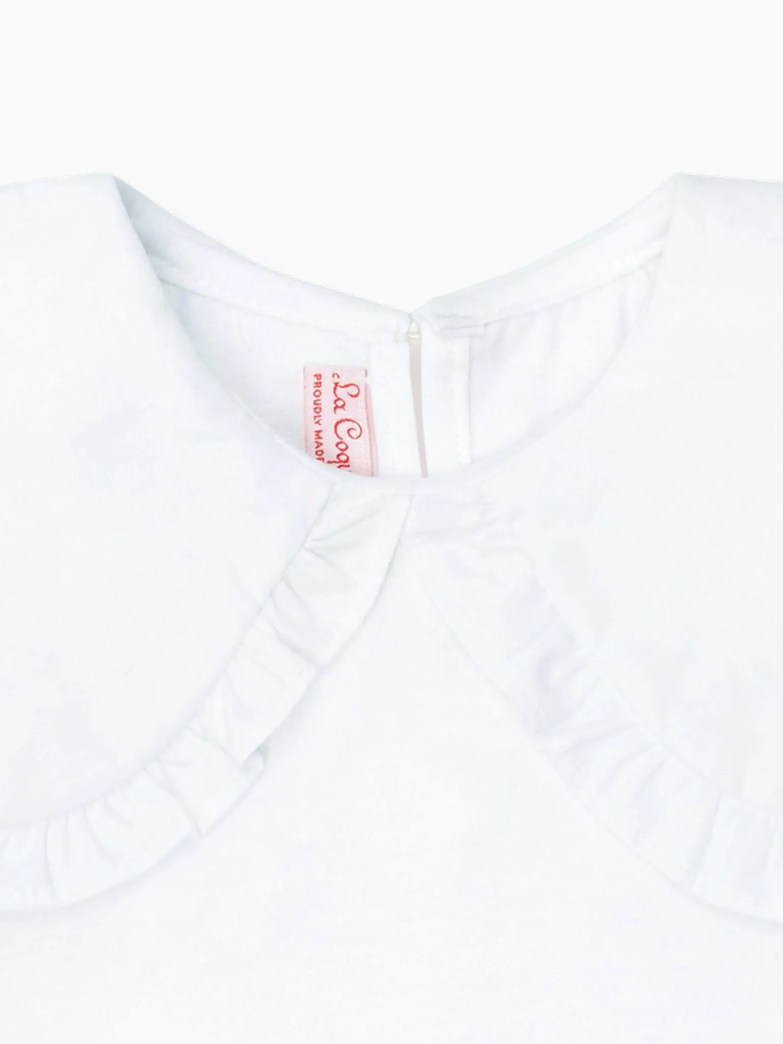 White Nolina Girl Cotton Top